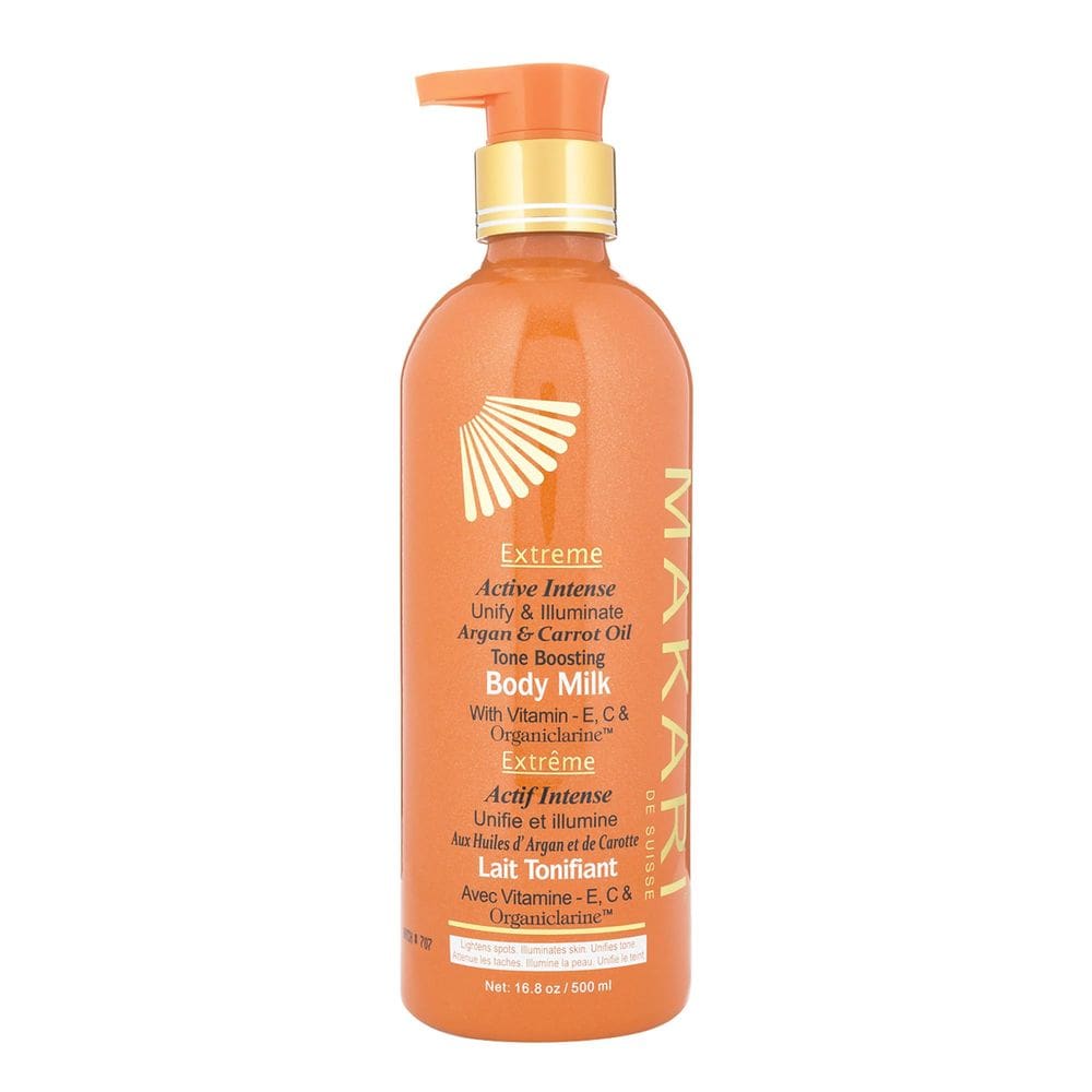 Loción Corporal Makari Extreme con Aceite de Argán y Zanahoria para Iluminar el Tono