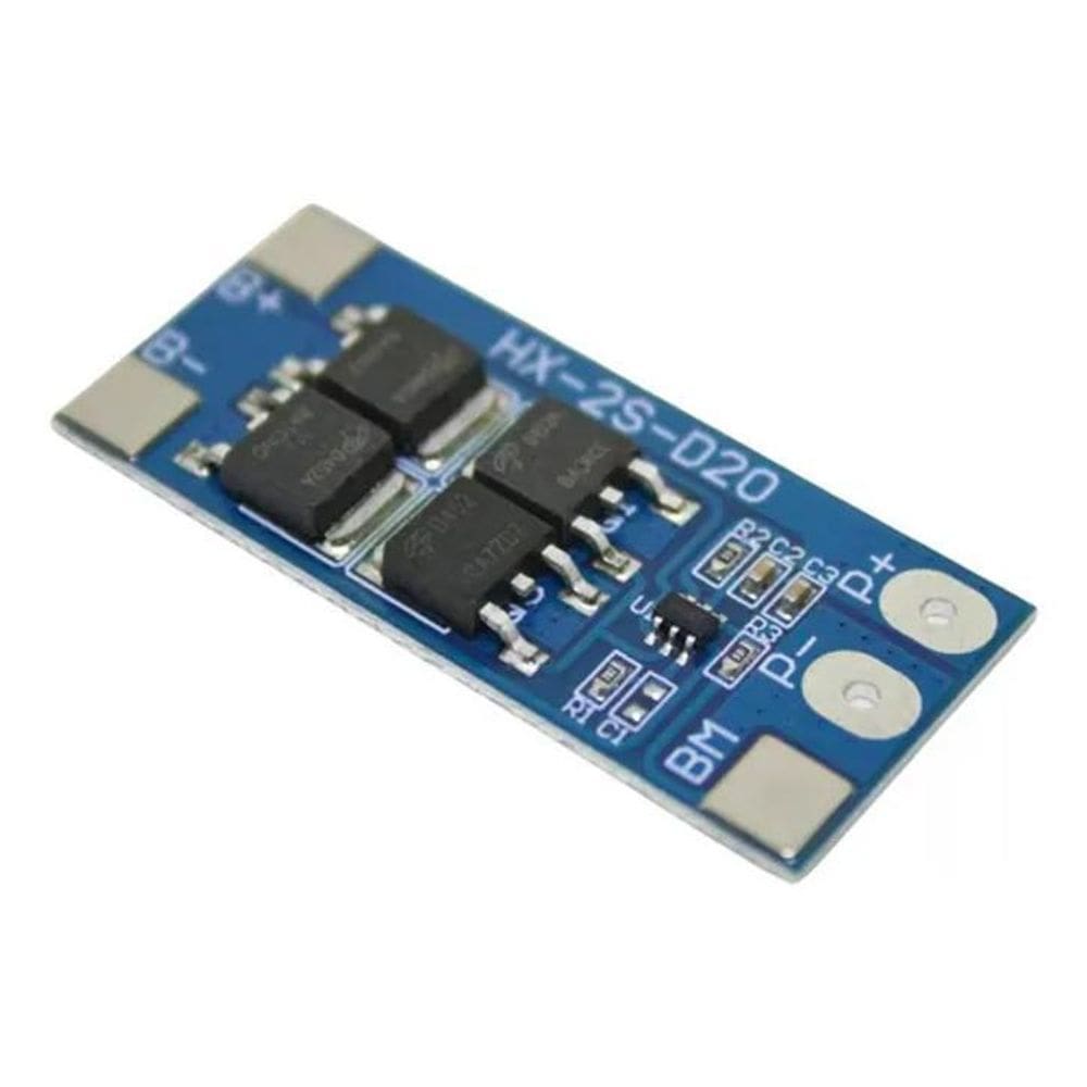 Módulo De Proteção Para Bateria Li-Ion 2S 13A 18650
