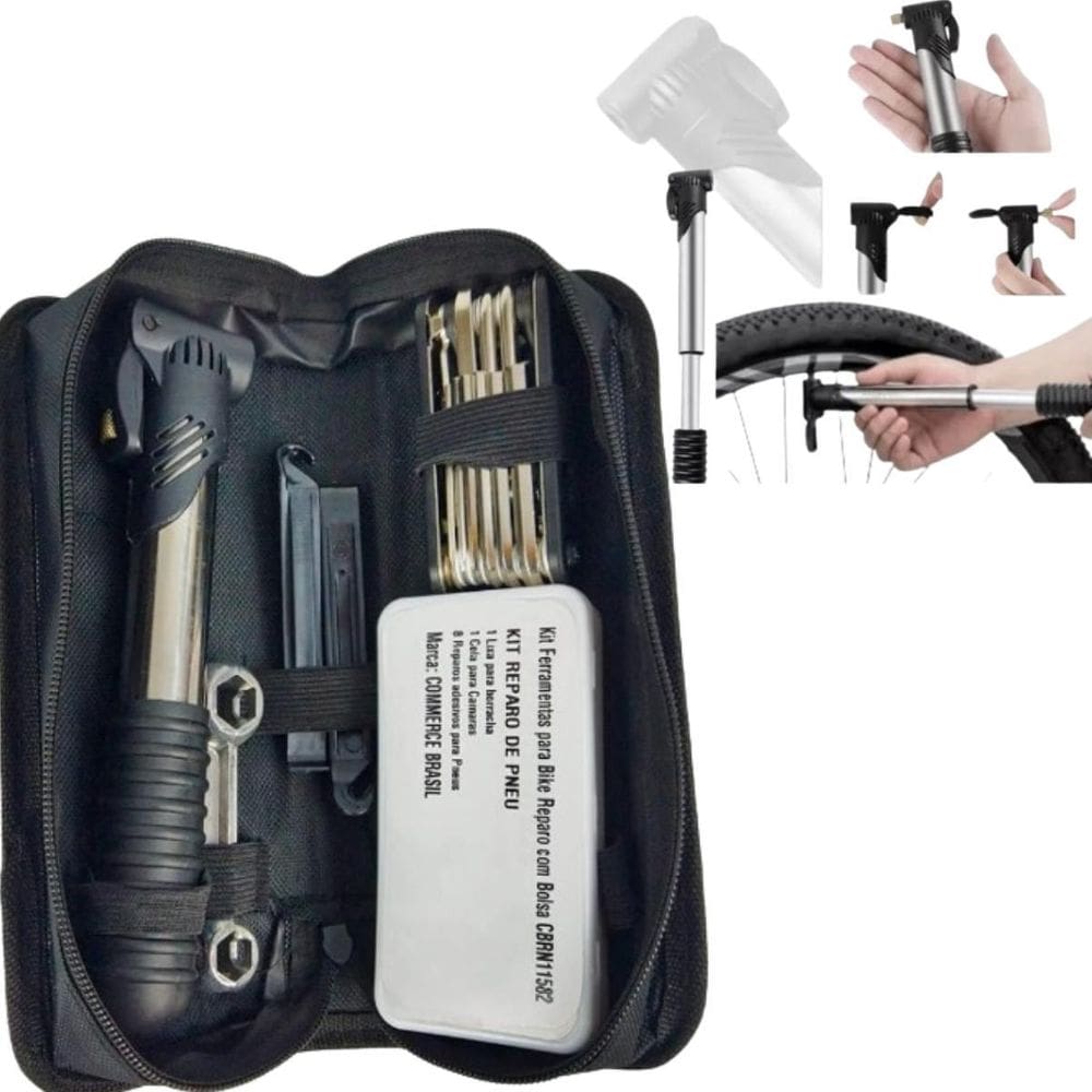 Kit De Reparo Para Bicicleta Com Entrega Rápida Assegurada.