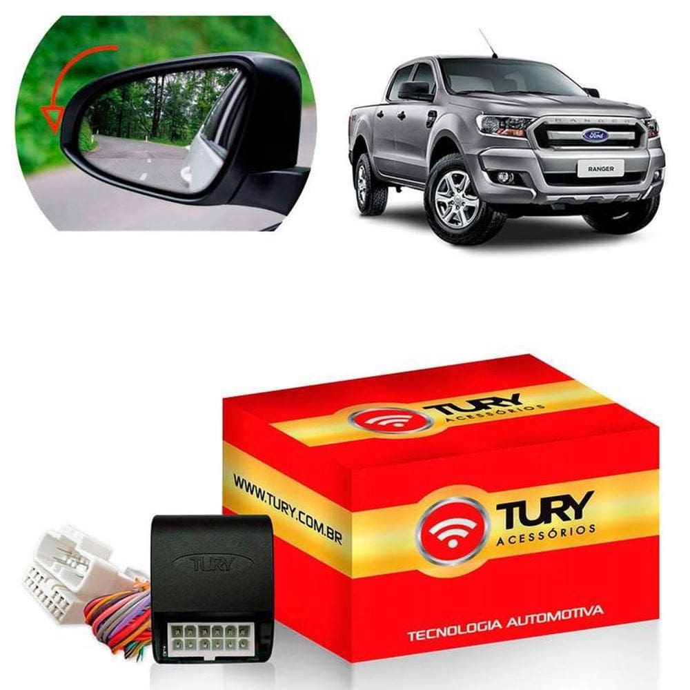 Módulo Retrovisor Elétrico Tury - Park 1.0.1 Ak - Ranger