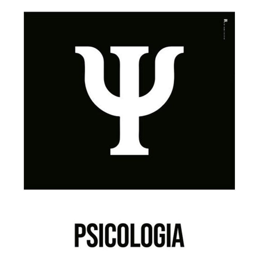 Kit 3 Placas Desenho - Psicologia