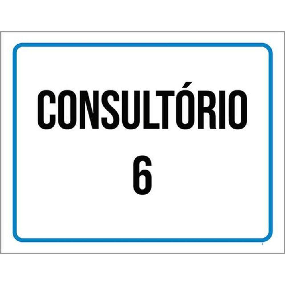 Kit 10 Placas Consultório 6