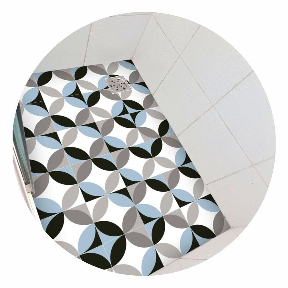 Adesivo Piso Box Antiderrapante Lavável Ladrilho 1,20X0,80