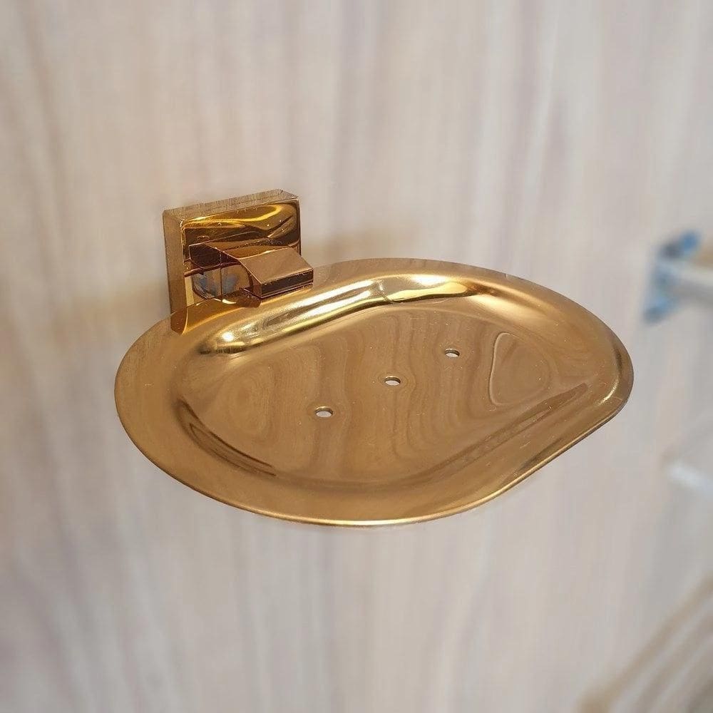 Saboneteira Porta Sabonete P/ Banheiro Inox Cobre Italy Line