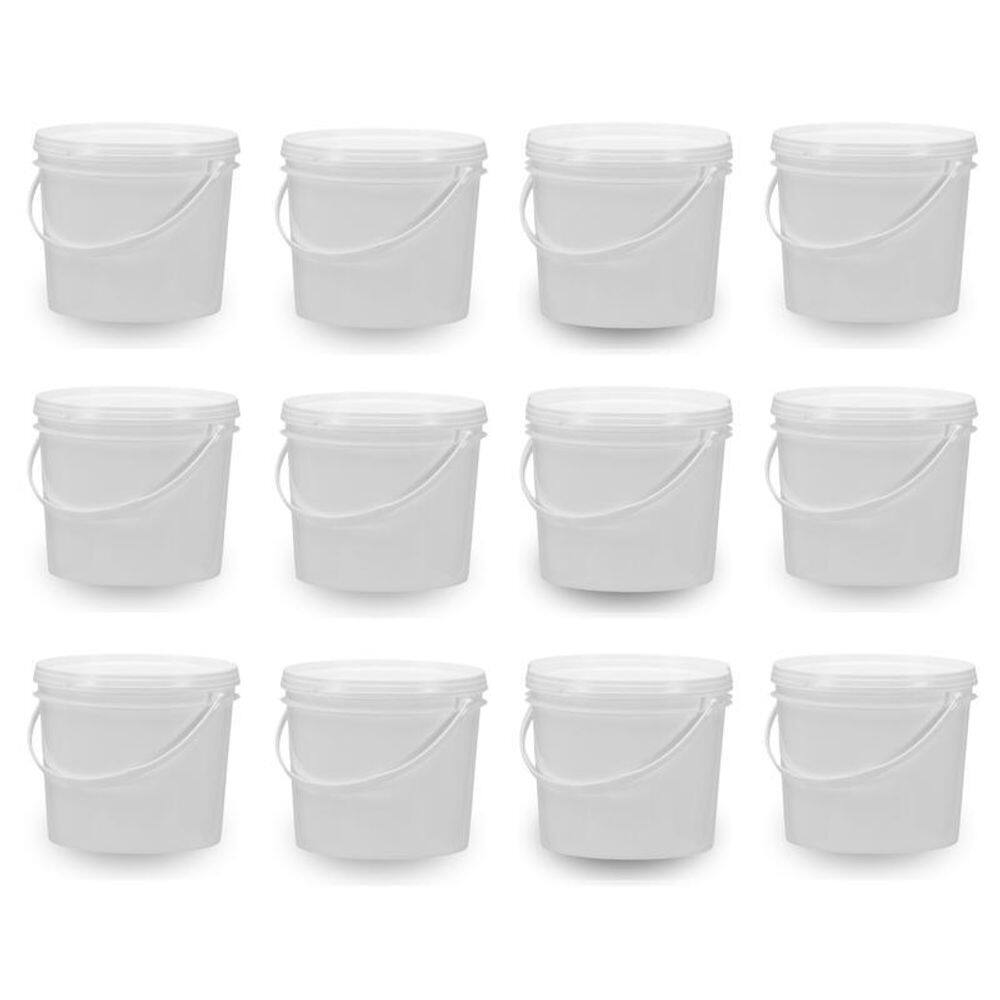 Pote Plástico 1.8L Salgados Festa 12 Pçs