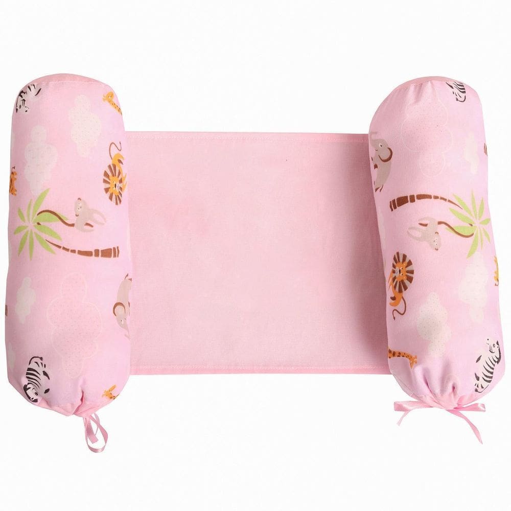 Rolinho Protetor Para Bebê 42Cm Safari Rosa
