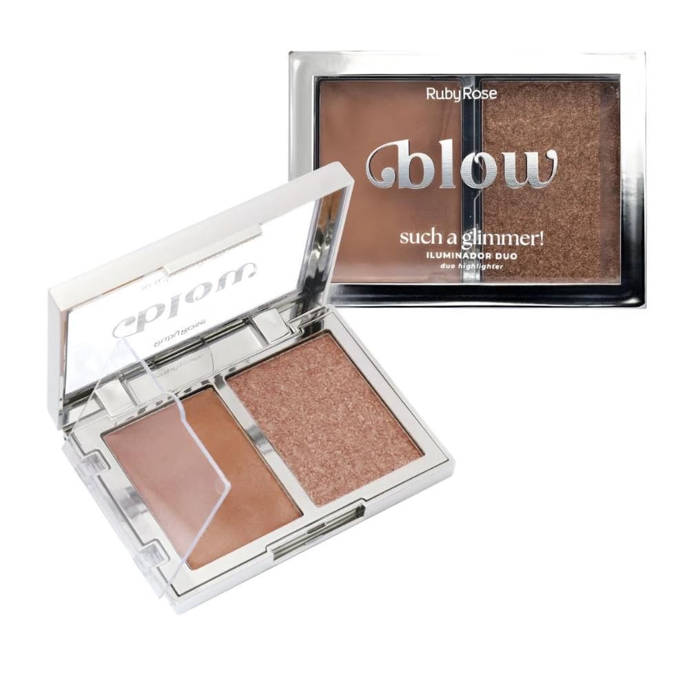 Iluminador Duo Ruby Rose Blow Such a Glimmer! Like a Gold Ring Hb-m705-4