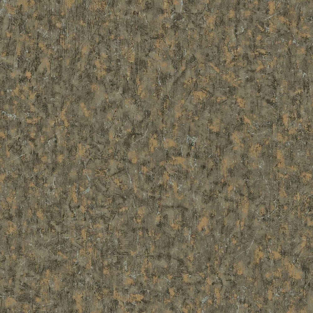 Papel De Parede Essencial Têxtil Cinza E Dourado Ess1053