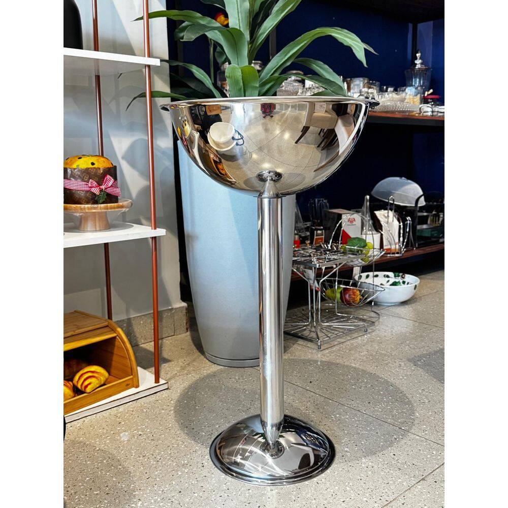 FormaInox Champanheira Com Pedestal 12,2 Litros De Aço Inox