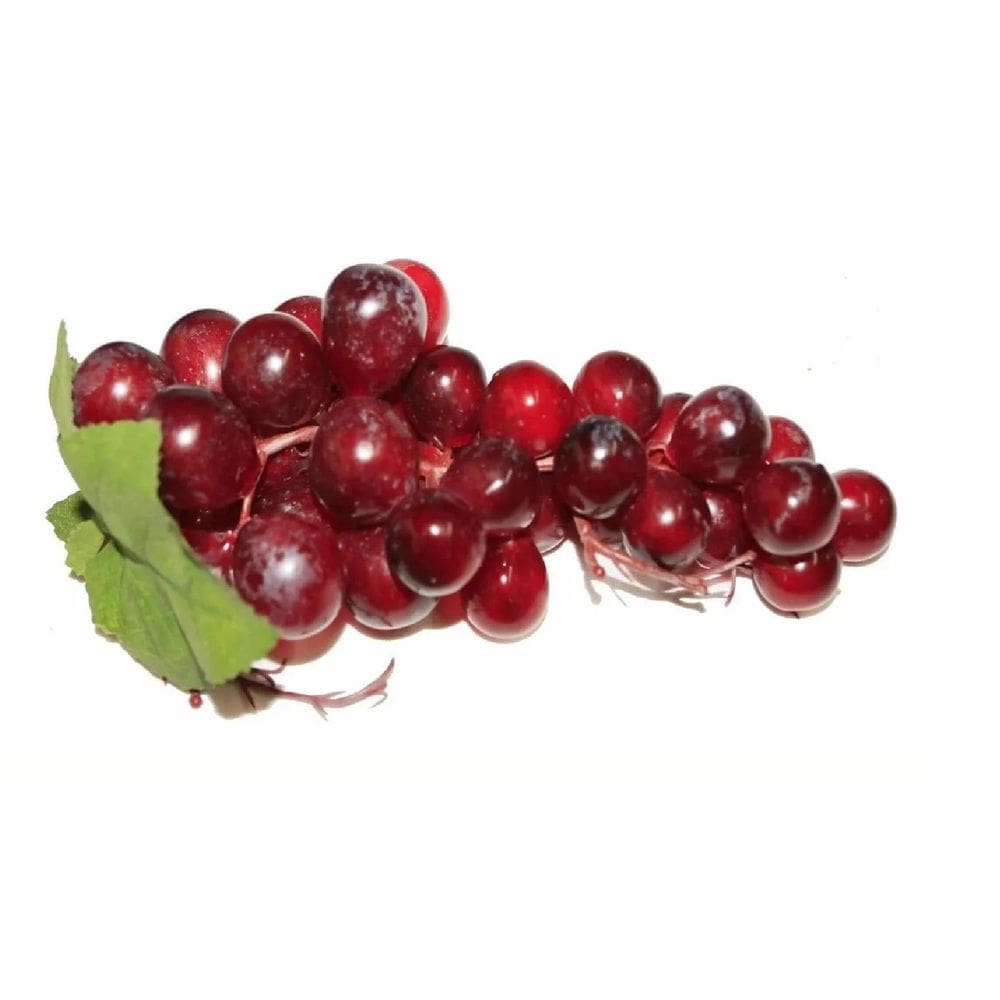 Uva Artificial Para Decoração De Café Santa Ceia Vermelha 2