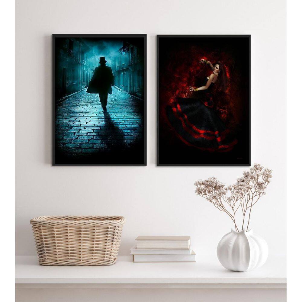 Kit 2 Quadros Umbanda Maria Padilha E Tranca Rua Das Almas