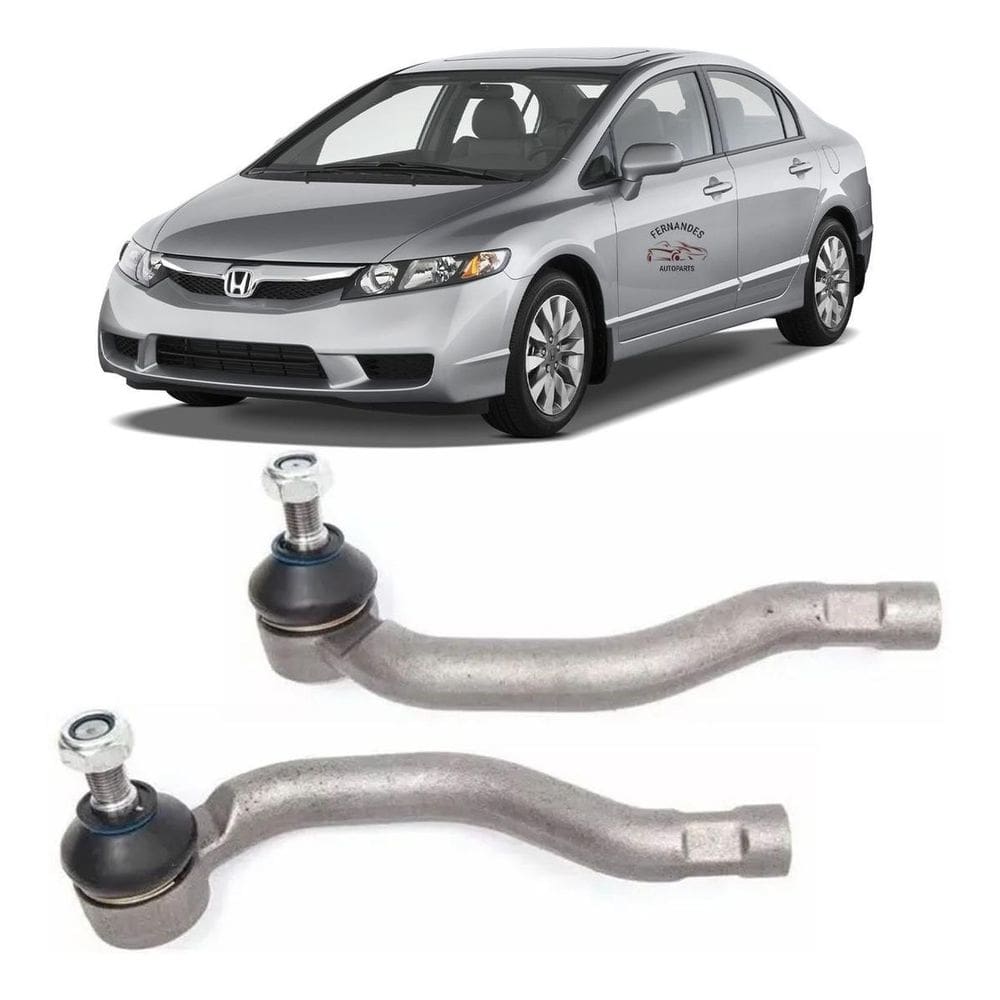 Par Terminal De Direção Honda New Civic 2006 2007 2008 2009