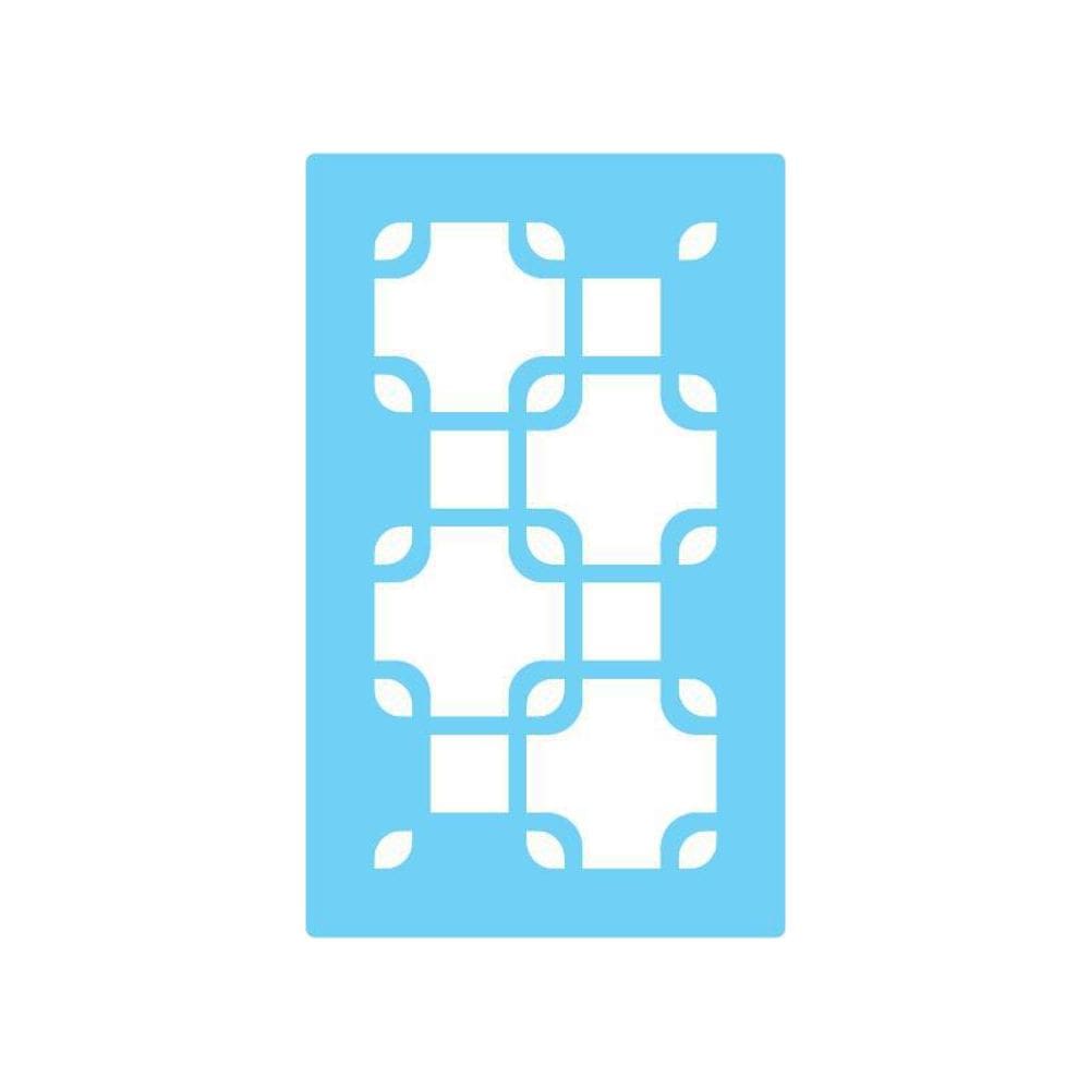 Stencil de Parede Tamako Textura - 55 x 90cm - PETG 0,3mm