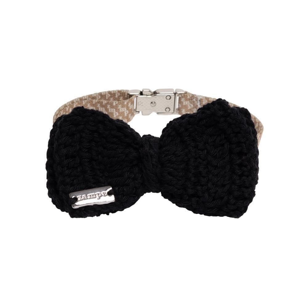 Gravata Em Crochet - Preto - P