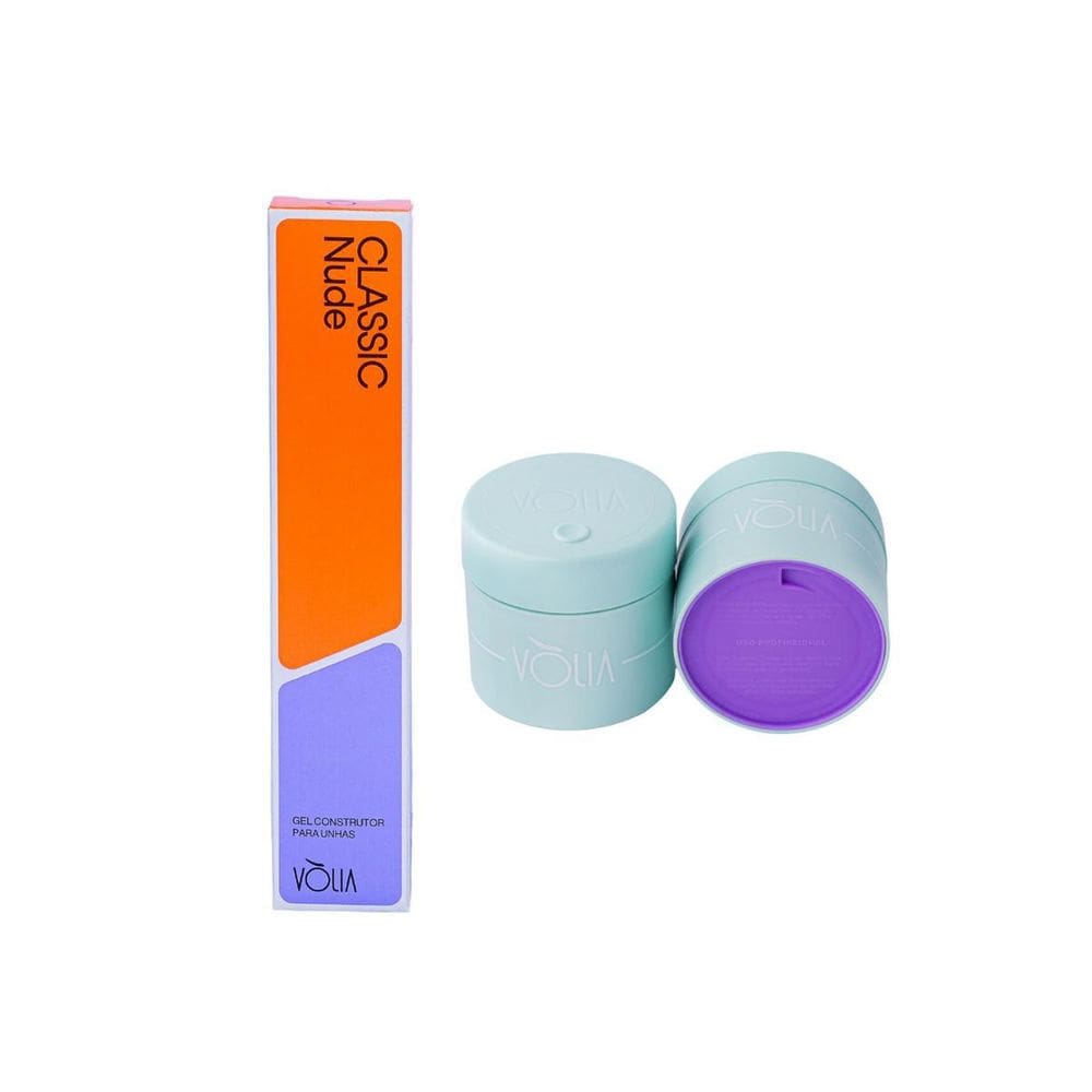 Refil Gel Classic Nude Volia 14G + Pote Eco Duo Volia 30G