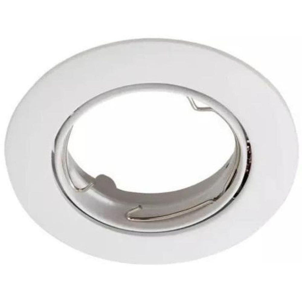 Kit 4 Spot Embutir Redondo Direcionável Dicróica