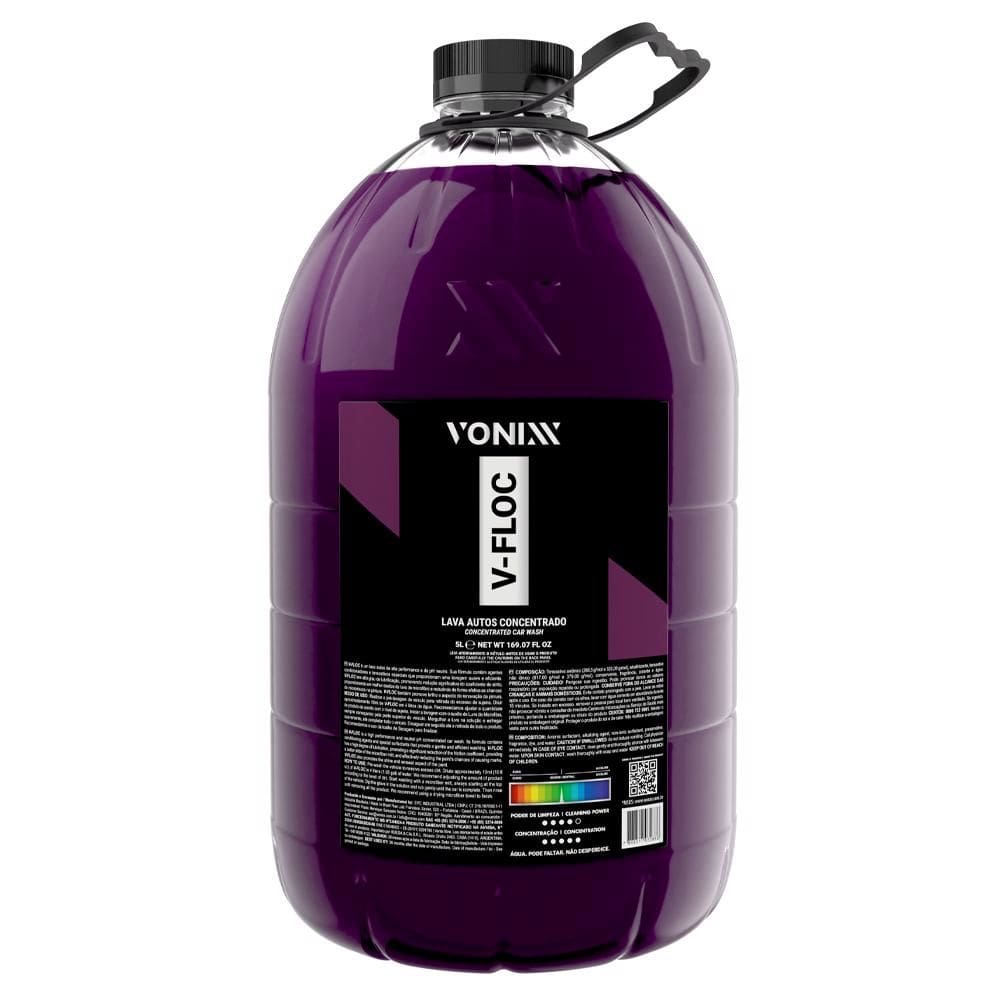 Shampoo Automotivo Concentrado V-Floc 5L - Vonixx 2008049