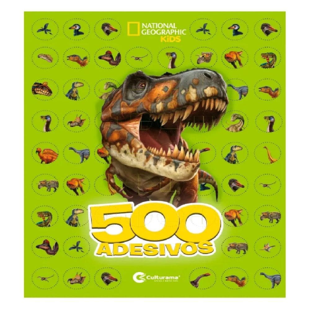 500 Adesivos Dinossauro Folhas Colorir E Atividades 40