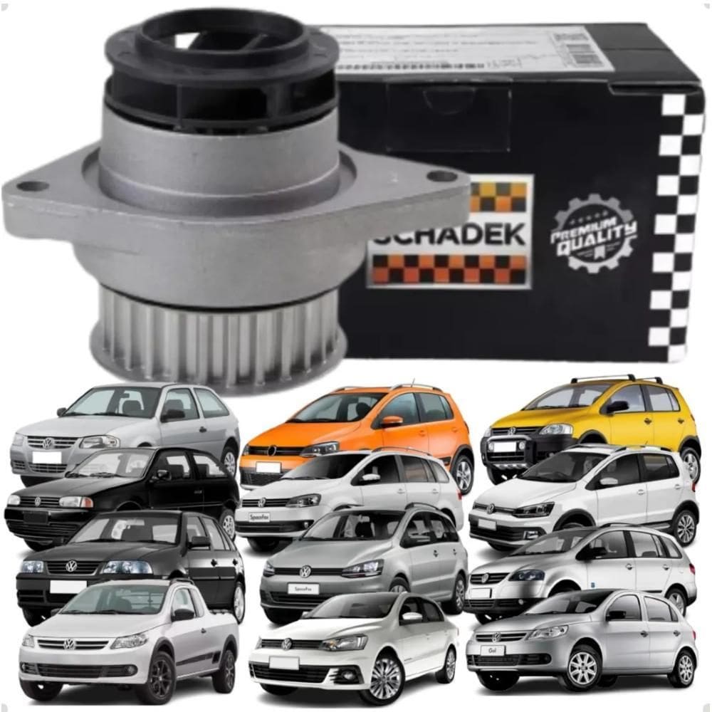 Bomba D`Água Gol G2 G3 G4 G5 G6 Fox Polo Saveiro 1.6 8V
