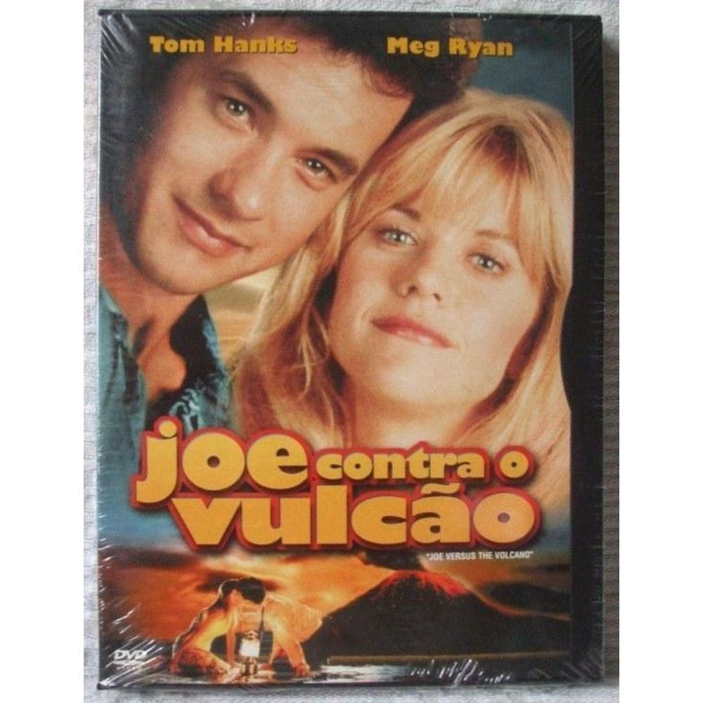 Dvd Joe Contra O Vulcão - Tom Hanks Meg Ryan - Novo
