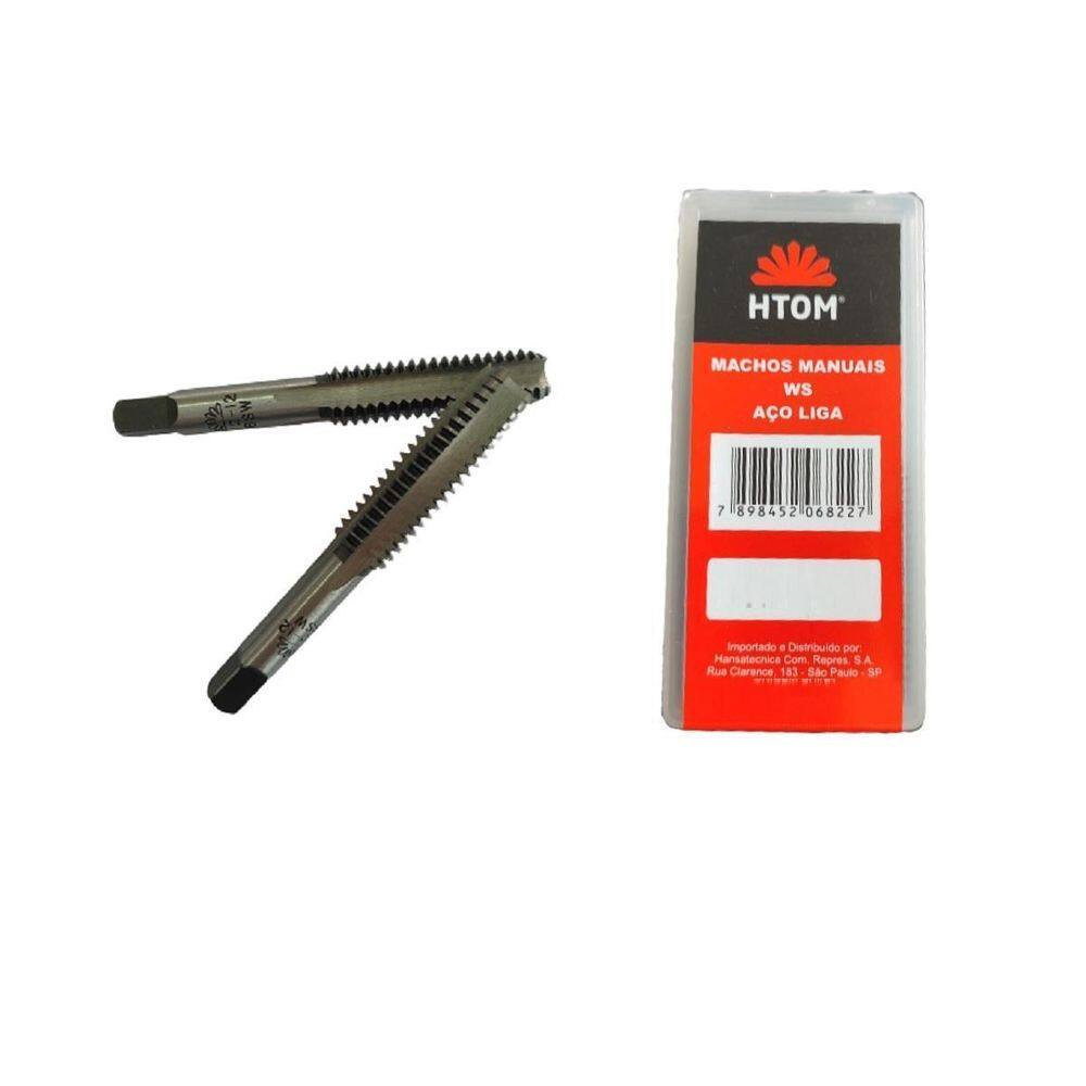 Jogo De Macho Manual M16 X 1,5 Aço Liga