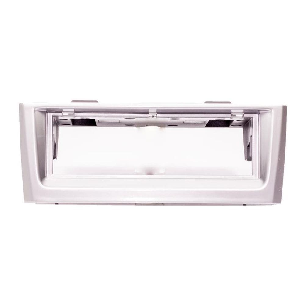 Moldura Expex 1 Din Punto Linea 2008 Até 2012 Prata Epx 085