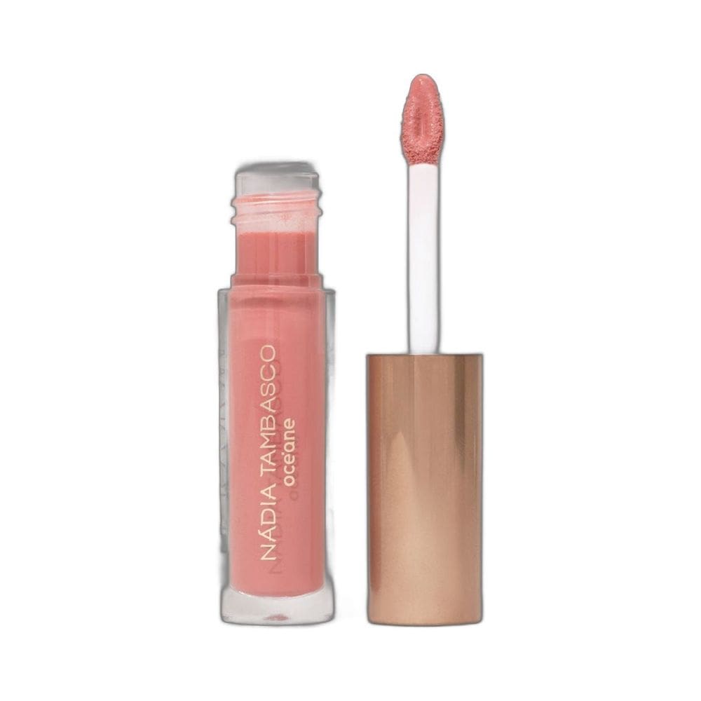 Brilho Labial Rosa Nádia Tambasco By Océane - Lip To Glow Luxe 1,8g