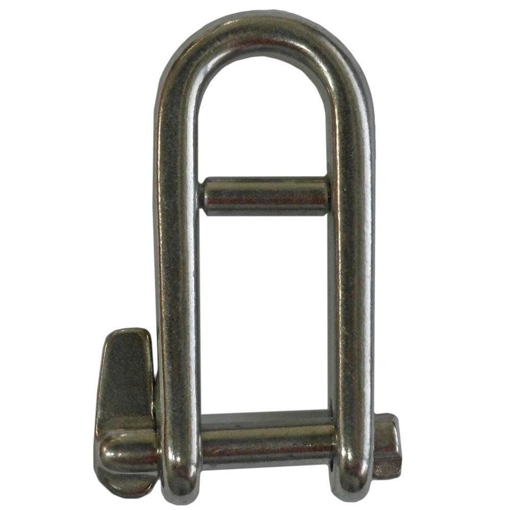 Manilha Inox Reta Longa Com Pino Chave E Barra 6Mm