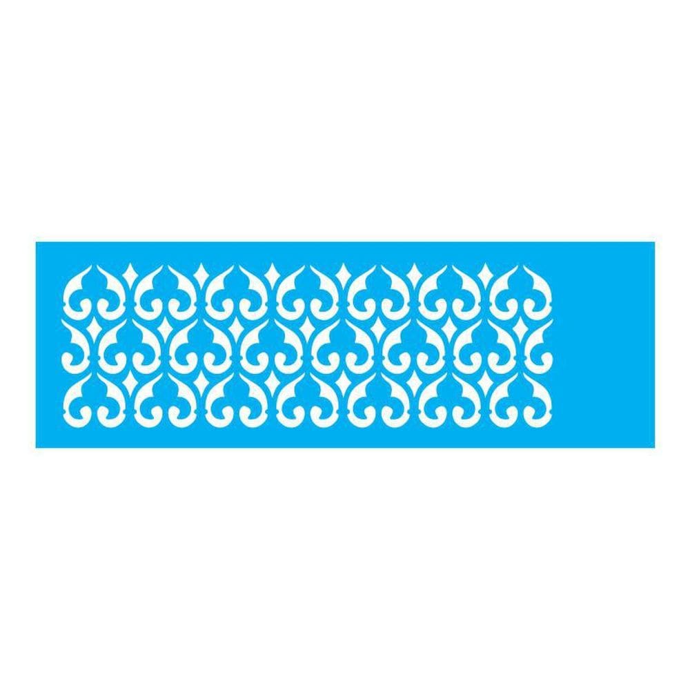 Stencil Tamako Barrado - 10X30Cm - Ref 194