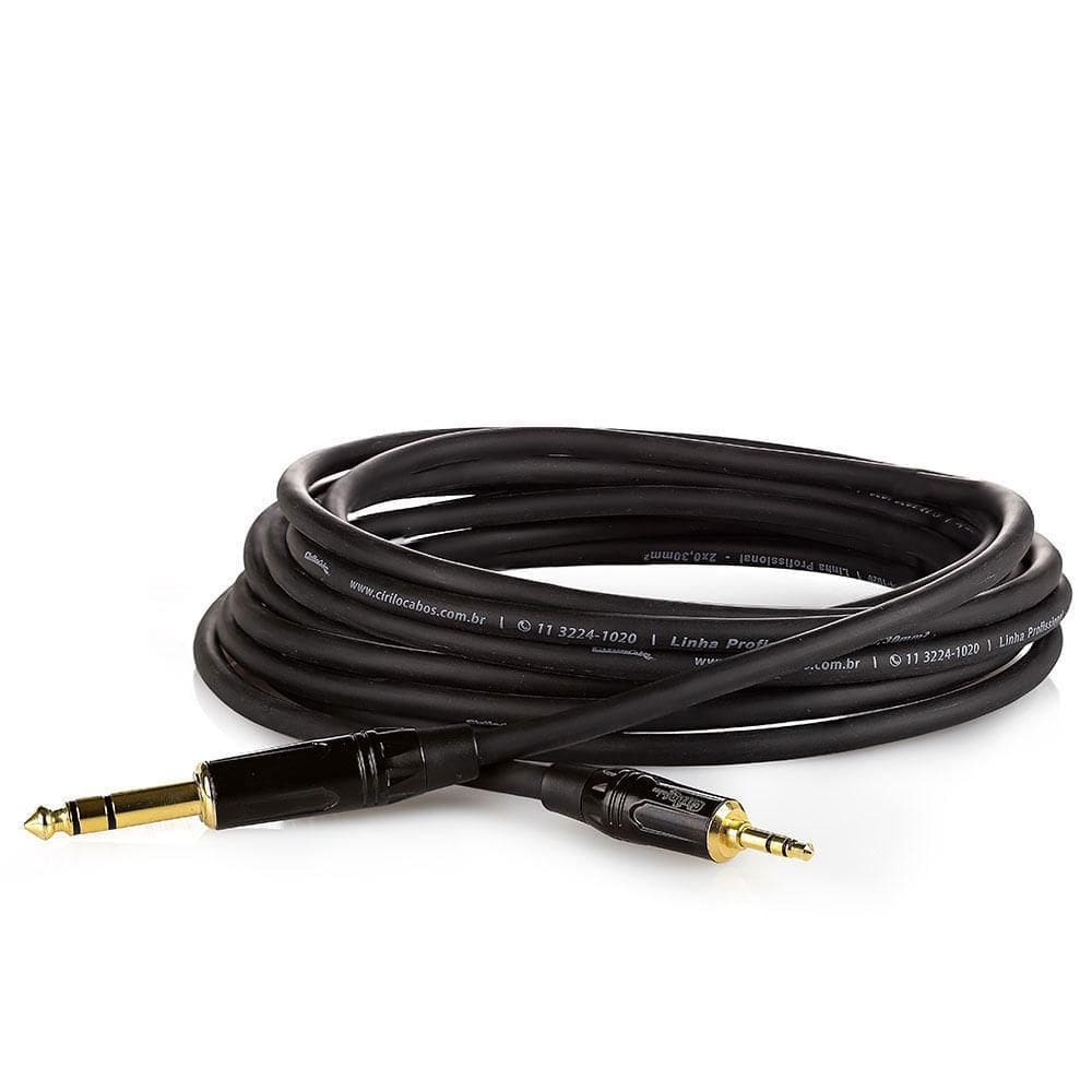 Cabo P2 Para P10 - Estéreo , 10M