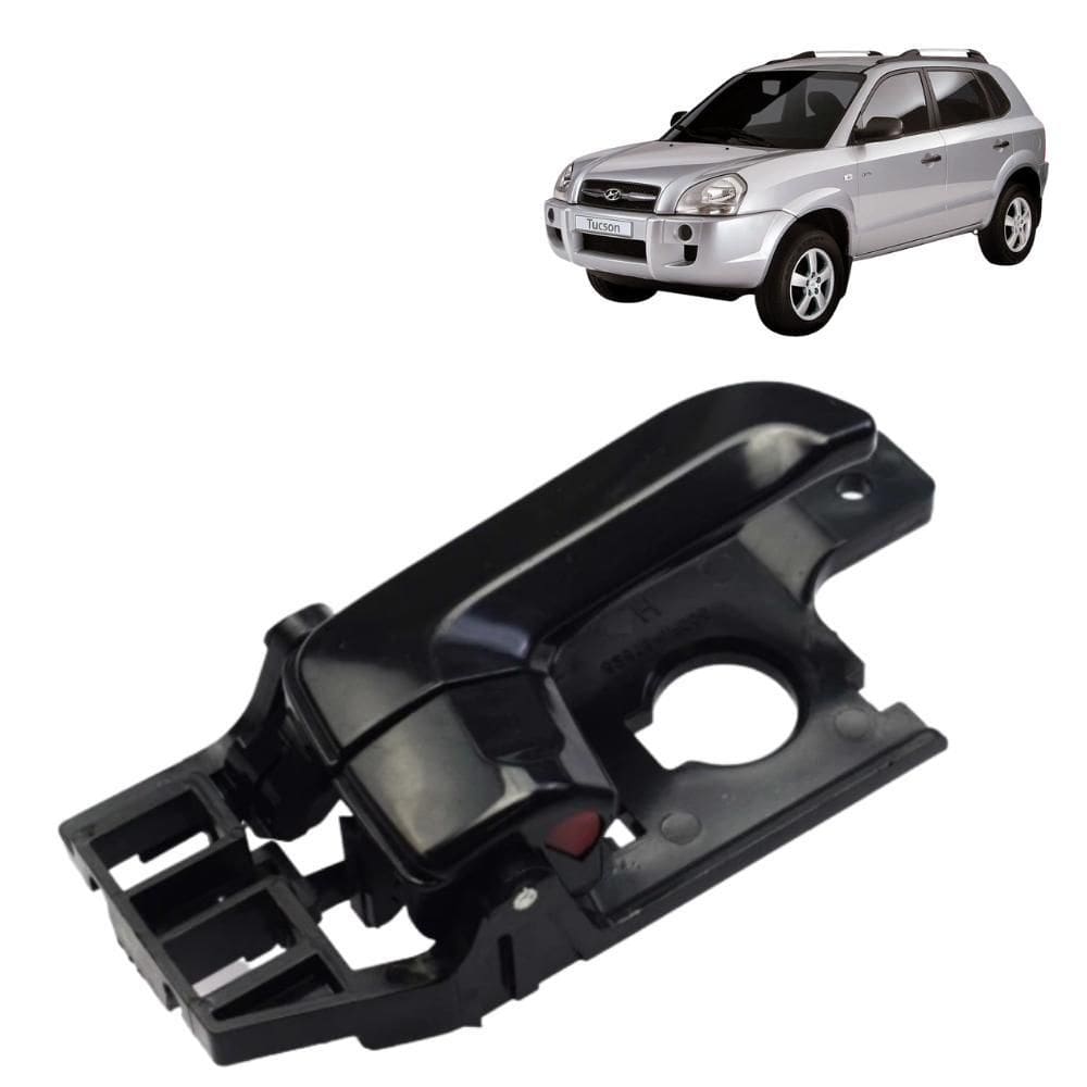 Puxador Maçaneta Interna Hyundai Tucson Ld Direito Preta