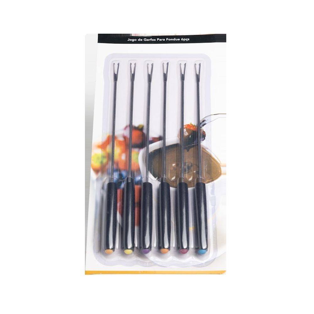 Kit Garfinhos Para Fondue Chocolate Queijo Aperitivos 6und