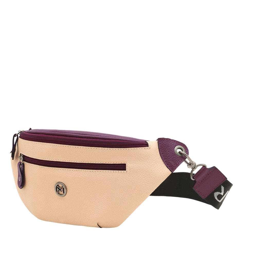 Pochete De Couro Feminina Com Bolso Mariart Dani