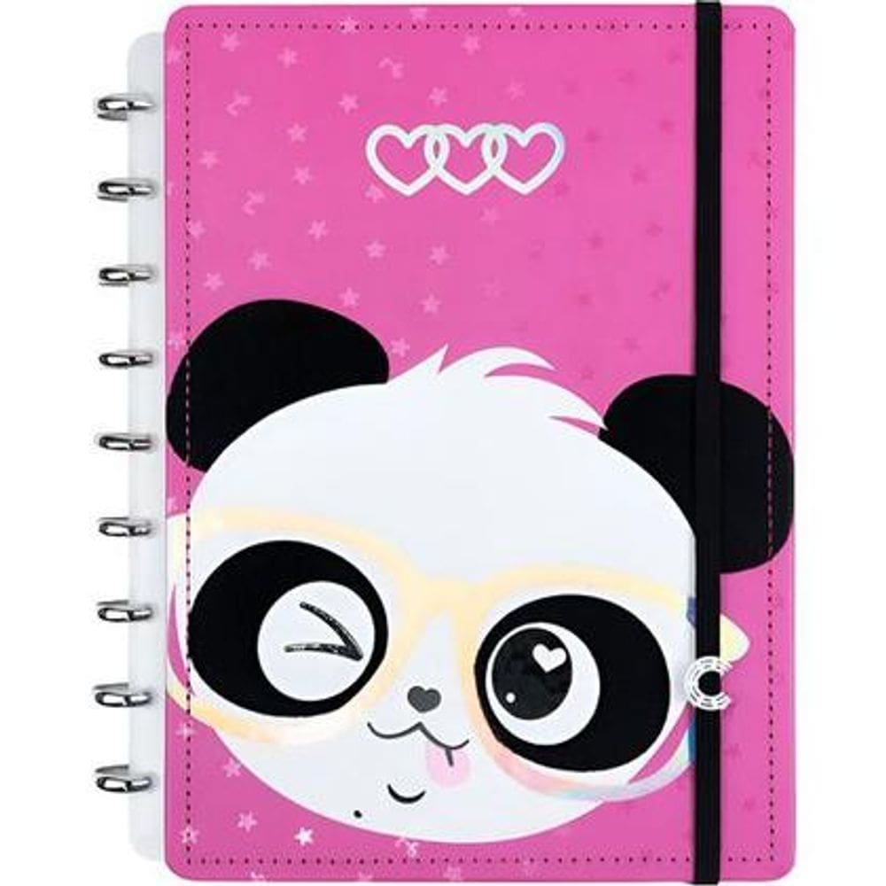 Caderno Inteligente Pandalu Glow By Luluca Médio