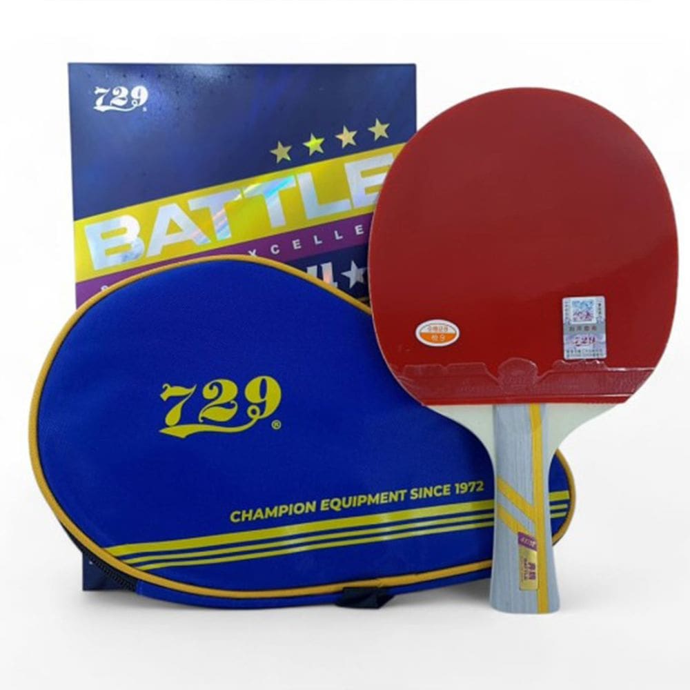 Raquete De Ping Pong Tenis De Mesa 4 Estrelas Profissional Equilibrada Confortavel Versatil Esporte Recreação