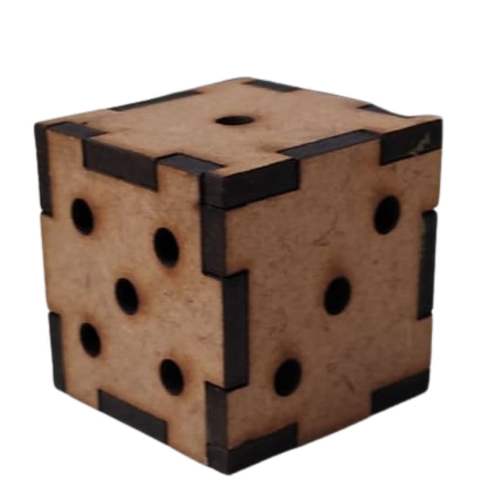 Dado de Madeira - Brinquedista