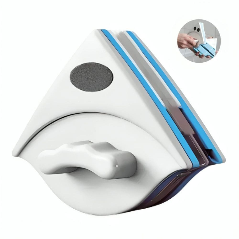 Limpador De Vidro Janela Magnetico Rodo Mágico Dupla Face