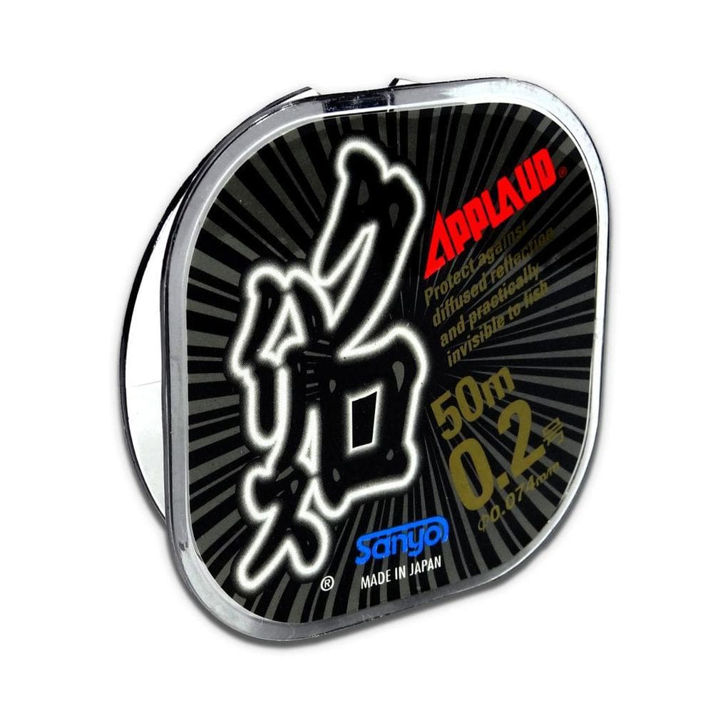 Linha De Pesca Lider Nylon Applaud Black 50M