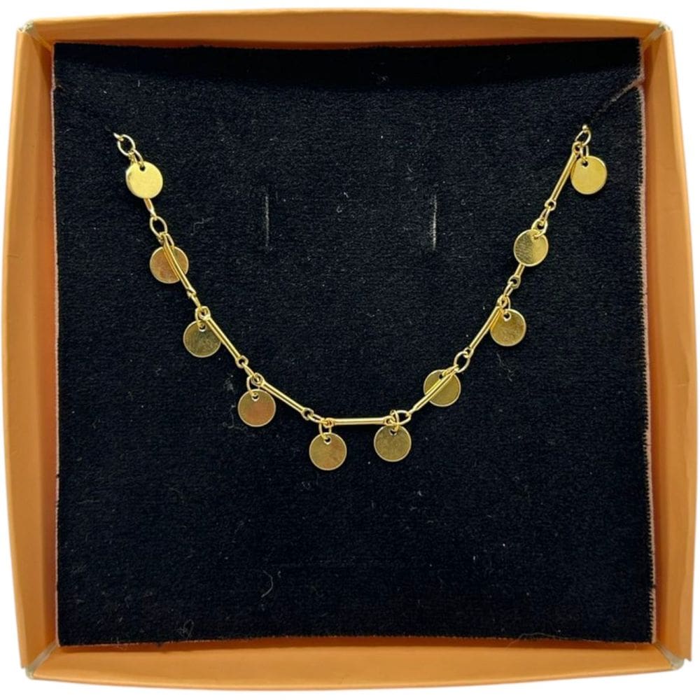 Colar Choker Feminino Sara Banhado a Ouro Semi Jóia Juliana Prado 3339800