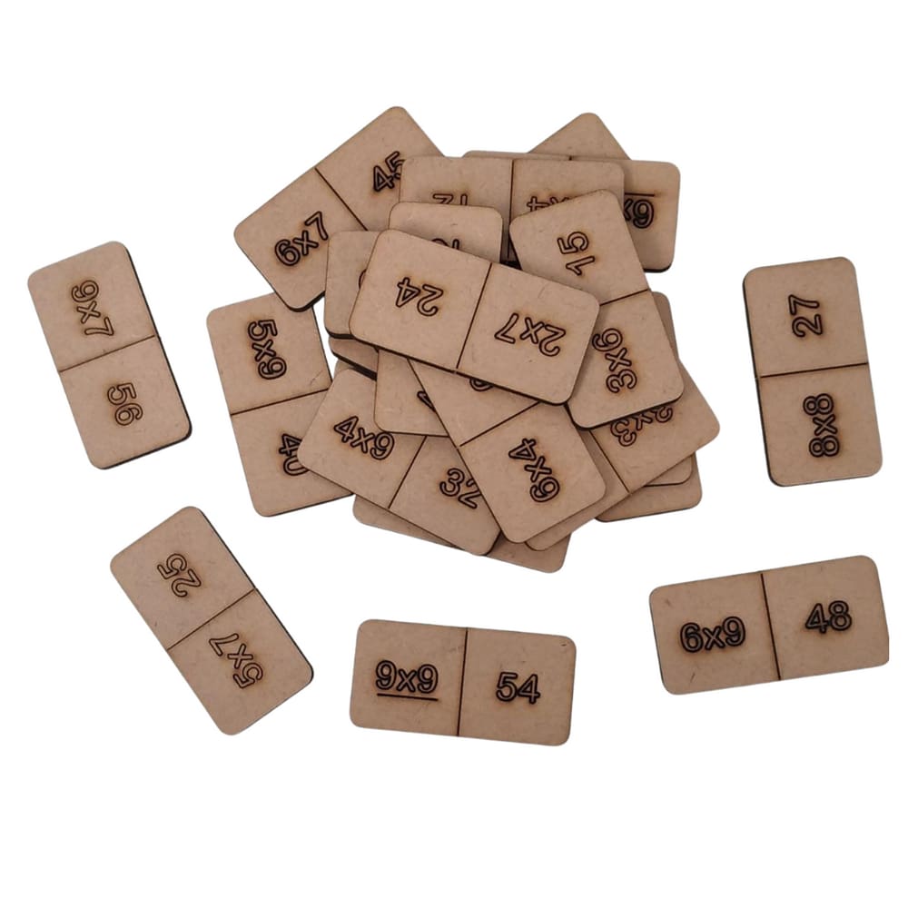 Domino Matemático - Brinquedista