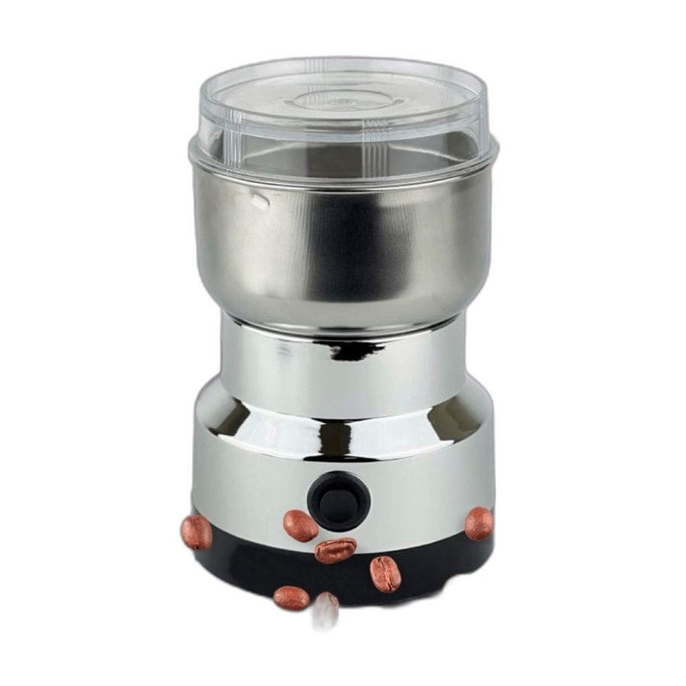 Moedor Grãos Elétrico Aço Inoxidável Bivolt Portátil Ideal