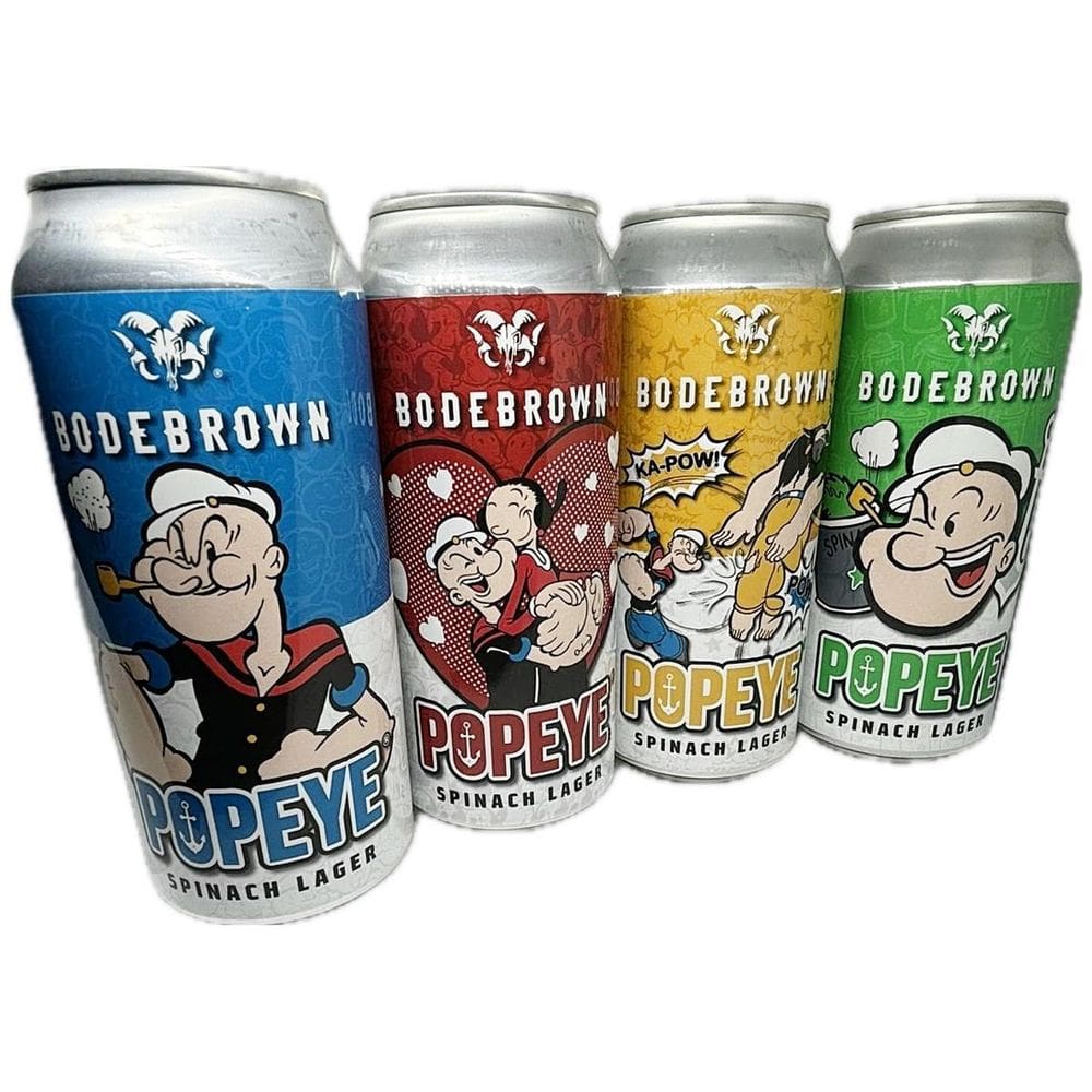 4 Cervejas Popeye Lançamento Germany Larger 473Ml Puro Malte