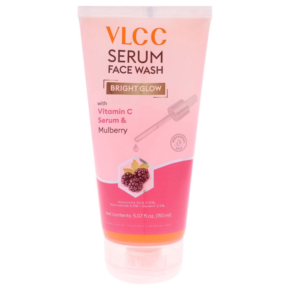 Sabonete facial VLCC Bright Glow Serum Mulberry com vitamina C 150mL