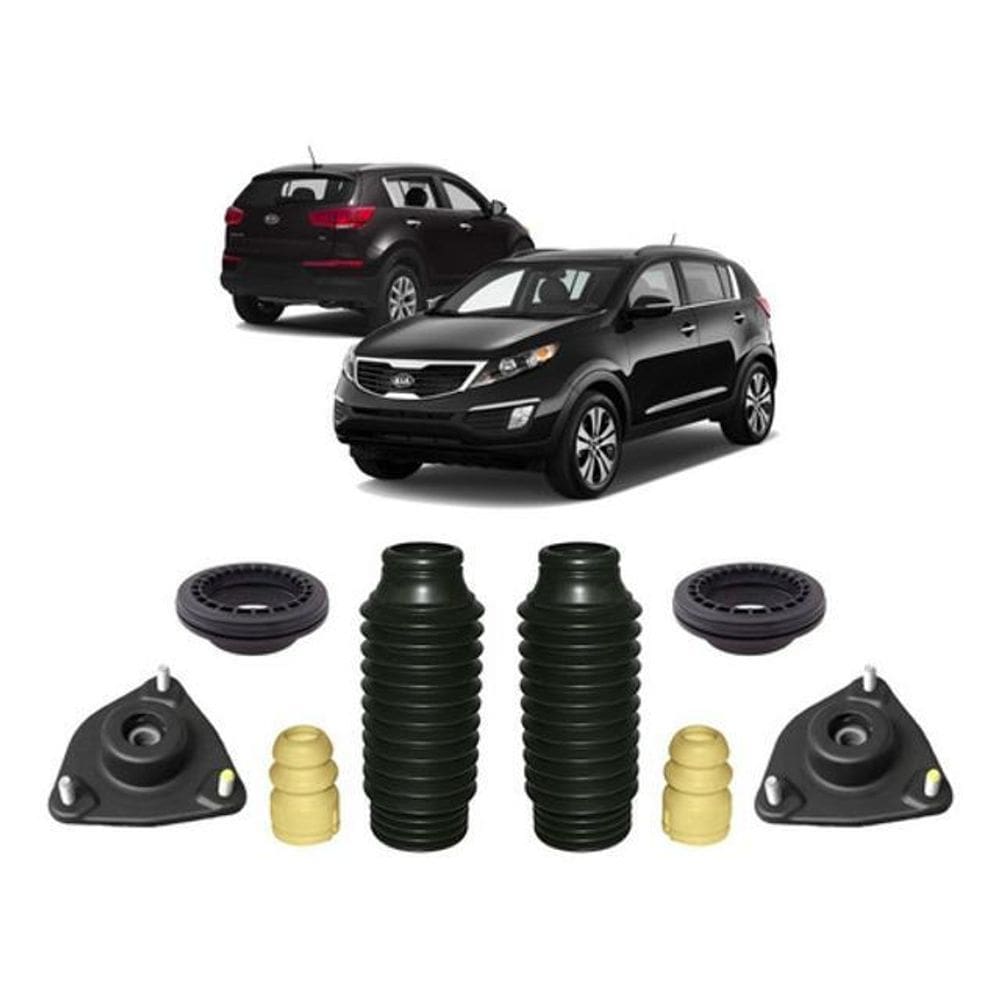 Kit Batente Coxim Dianteiro Kia Sportage 2011 2012 2013 2014
