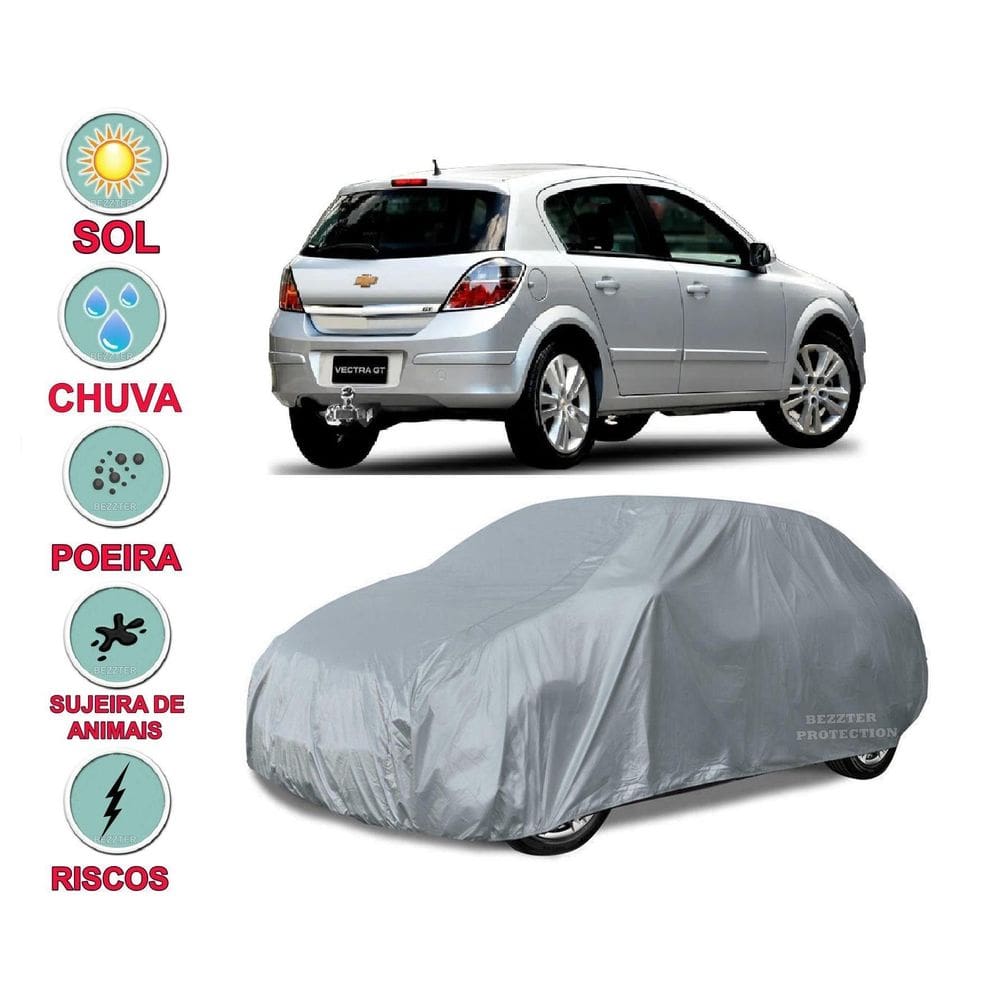 Capa Cobrir Carro Vectra Hatch Impermeável Proteção Bezzter