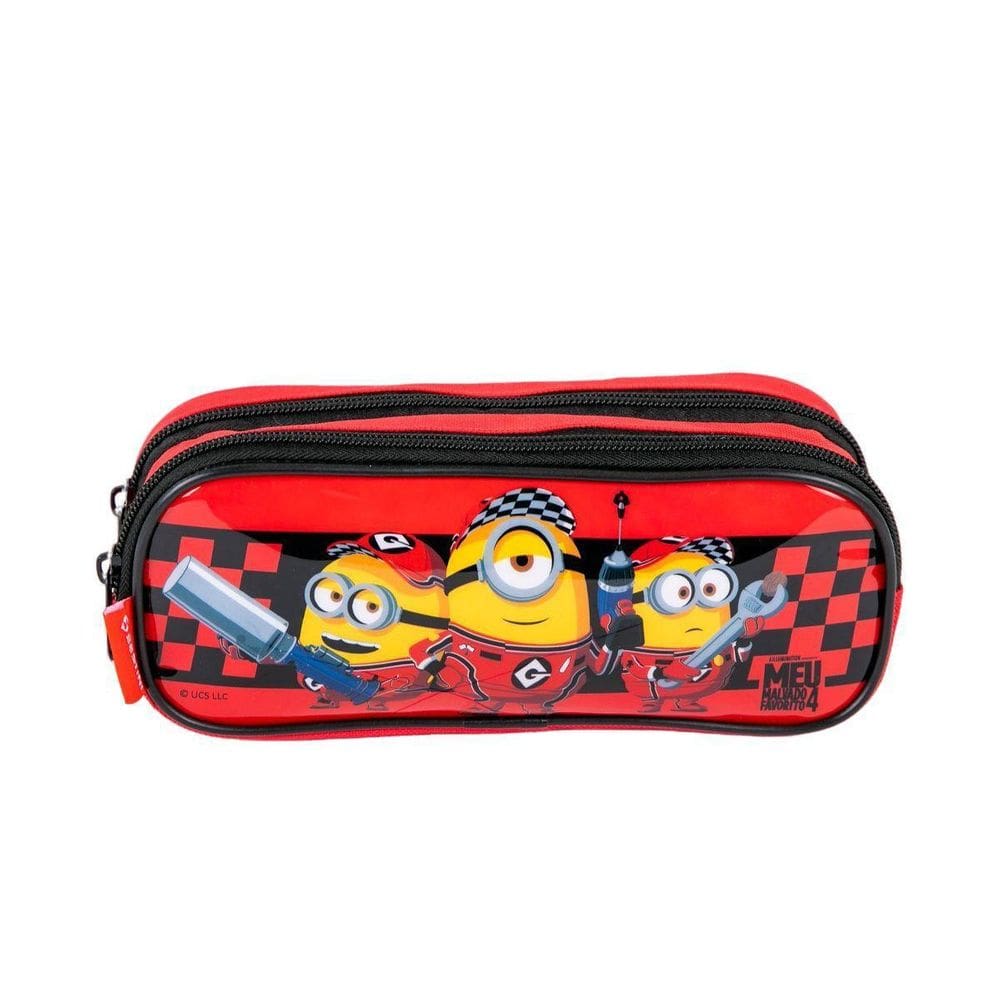 Estojo Meu Malvado Favorito 2 Compartimentos Sestini