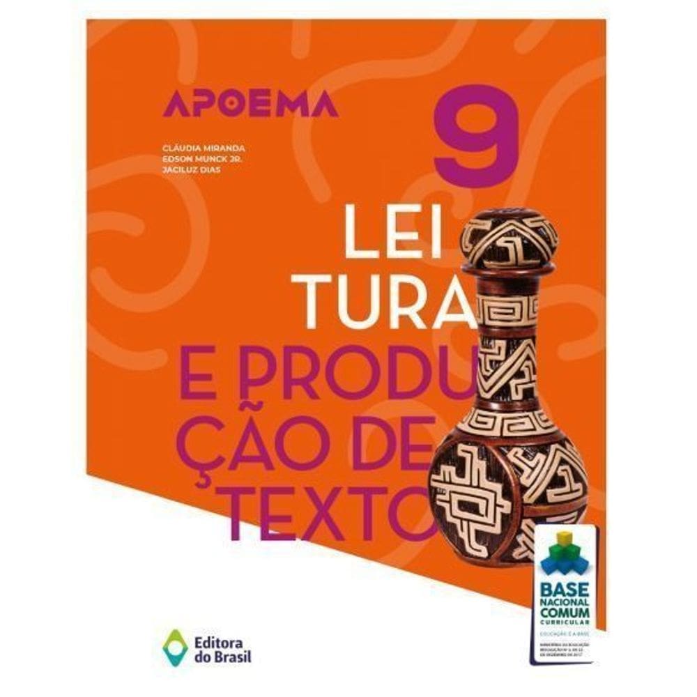 Apoema Leitura e Produção De Texto - 9º Ano - Ensino Fundamental Ii