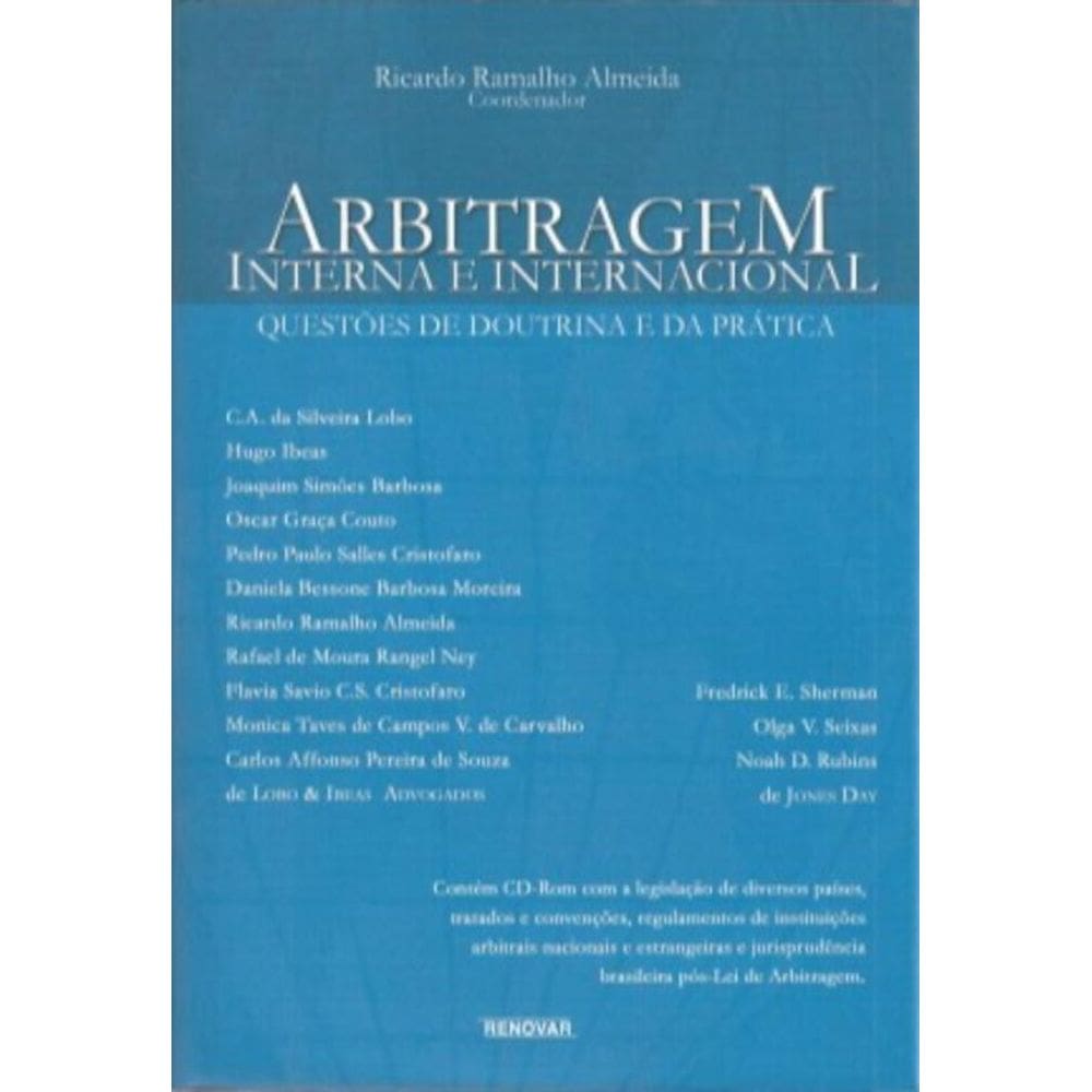 Arbitragem Interna e Internacional