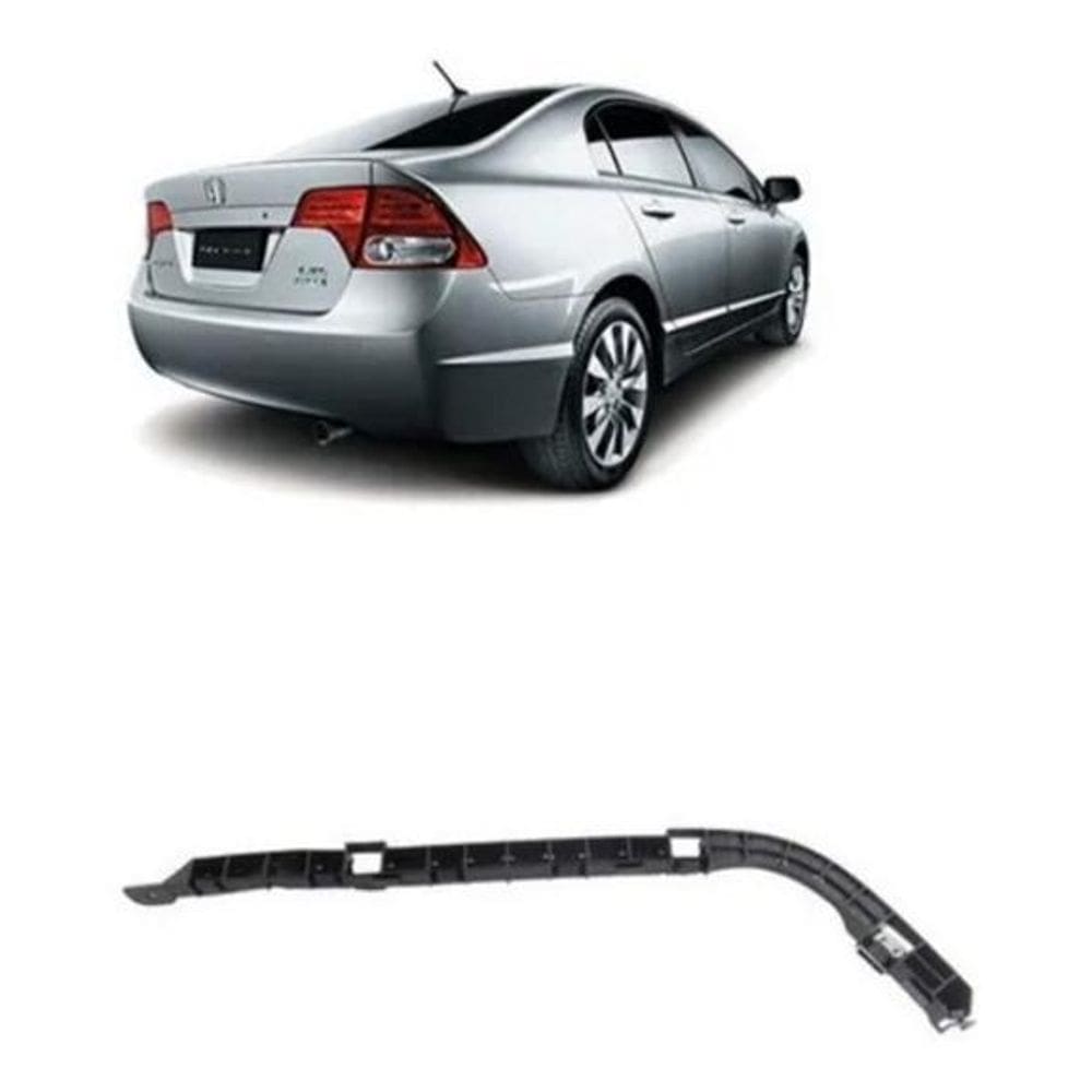 Guia Parachoque Traseiro New Civic 2008 09 10 A 2012 Direito