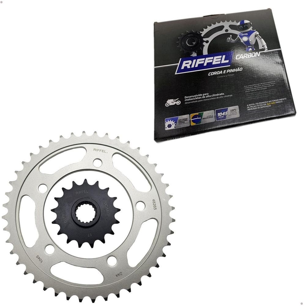 Kit Coroa Pinhão Riffel F850 Gs Adventure F750 Gs F900 R Xr